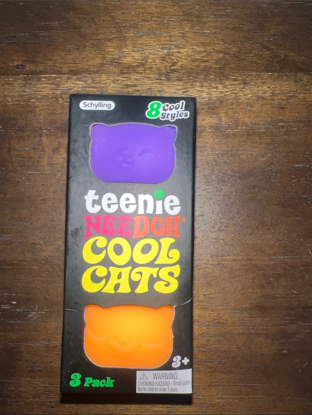 NeeDoh Teenie Cool Cats | Mini Cat Sensory Squish 3-Pack - Sealed in BOX! - Picture 3 of 6